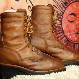 Red Wing LoggerMax Vibram Sole Men's Size 10.5 Waterproof Safety Toe Boot